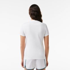 Vetements De Sport | LACOSTE T-Shirt Jersey Technique De Coton Biologique Ultra-Dry