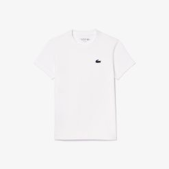 Vetements De Sport | LACOSTE T-Shirt Jersey Technique De Coton Biologique Ultra-Dry