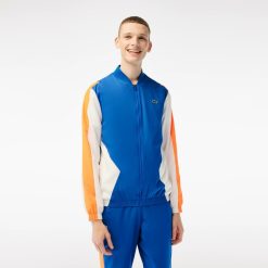 Vetements De Sport | LACOSTE Ensemble De Survetement Homme Lacoste Tennis Col Banane