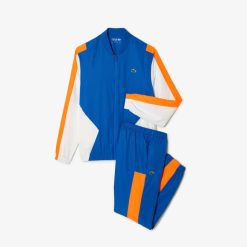 Vetements De Sport | LACOSTE Ensemble De Survetement Homme Lacoste Tennis Col Banane