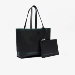 Sacs A Main & Cabas | LACOSTE Sac Cabas Anna Reversible Imprime All-Over