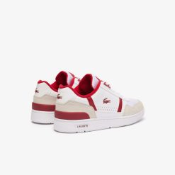 Sneakers | LACOSTE Sneakers T-Clip Homme En Cuir Contraste