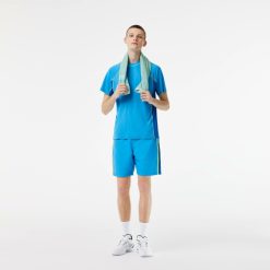 Vetements De Sport | LACOSTE T-Shirt Homme Lacoste Tennis En Pique Indemaillable