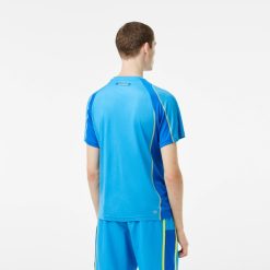 Vetements De Sport | LACOSTE T-Shirt Homme Lacoste Tennis En Pique Indemaillable