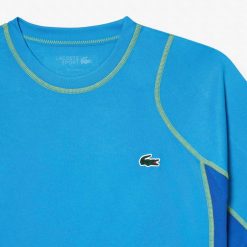 Vetements De Sport | LACOSTE T-Shirt Homme Lacoste Tennis En Pique Indemaillable