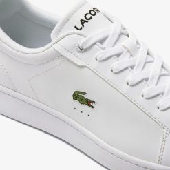 Sneakers | LACOSTE Sneakers Carnaby Pro Homme Lacoste En Cuir Avec Detail Au Talon