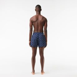 Maillots De Bain | LACOSTE Short De Bain Avec Imprime Crocodile