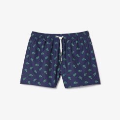 Maillots De Bain | LACOSTE Short De Bain Avec Imprime Crocodile