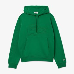 Survetements | LACOSTE Sweatshirt A Capuche Jogger Avec Crocodile Matelasse