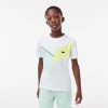 Vetements Garcon | LACOSTE T-Shirt Tennis En Pique Indemaillable