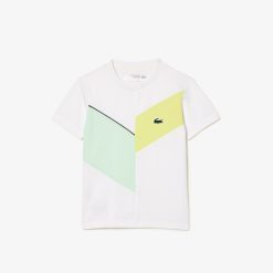 Vetements Garcon | LACOSTE T-Shirt Tennis En Pique Indemaillable