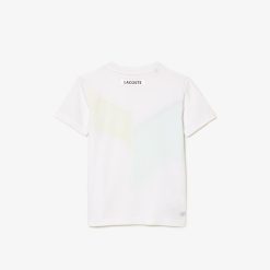 Vetements Garcon | LACOSTE T-Shirt Tennis En Pique Indemaillable