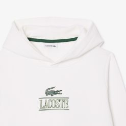 Vetements Fille | LACOSTE Sweatshirt A Capuche En Coton