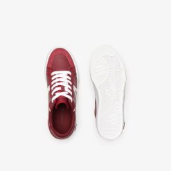 Sneakers | LACOSTE Sneakers L004 Femme En Cuir Color-Block