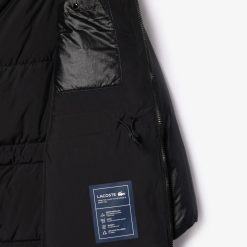 Manteaux & Vestes | LACOSTE Doudoune Longue Oversize En Duvet Avec Taille Ajustable