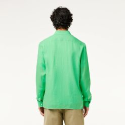 Chemises | LACOSTE Chemise Homme Lacoste En Lin