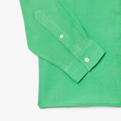 Chemises | LACOSTE Chemise Homme Lacoste En Lin