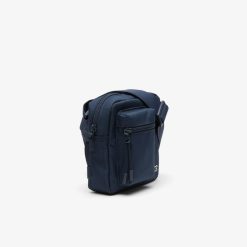 Sacs A Bandouliere | LACOSTE Sacoche Zippee Unie Lacoste Avec Bandouliere Ajustable