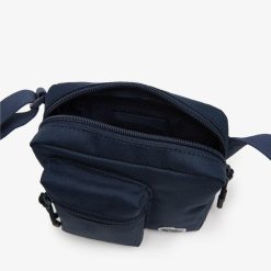 Sacs A Bandouliere | LACOSTE Sacoche Zippee Unie Lacoste Avec Bandouliere Ajustable