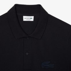 Polos | LACOSTE Polo Regular Fit Avec Badge Crocodile Matelasse