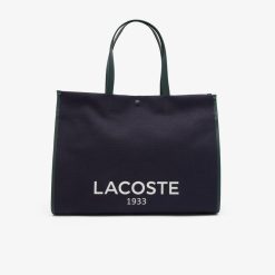 Sacs A Main & Cabas | LACOSTE Sac Cabas Heritage Canvas En Toile