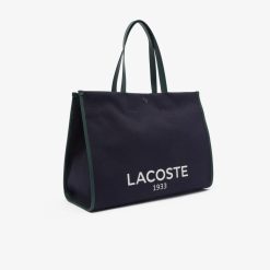 Sacs A Main & Cabas | LACOSTE Sac Cabas Heritage Canvas En Toile