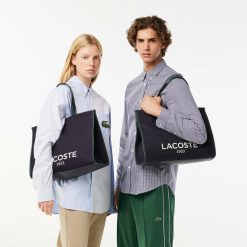 Sacs A Main & Cabas | LACOSTE Sac Cabas Heritage Canvas En Toile