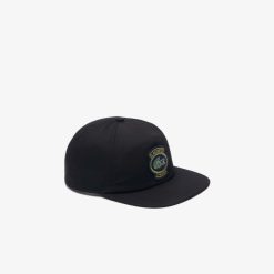 Chapeaux & Casquettes | LACOSTE Casquette En Twill De Coton Avec Badge