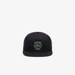 Chapeaux & Casquettes | LACOSTE Casquette En Twill De Coton Avec Badge