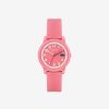 Accessoires | LACOSTE Montre Enfant Lacoste.12.12 Avec Bracelet En Silicone Rose