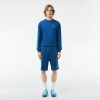 Pantalons & Shorts | LACOSTE Short Jogger Effet Delave Imprime Lacoste