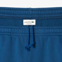 Pantalons & Shorts | LACOSTE Short Jogger Effet Delave Imprime Lacoste