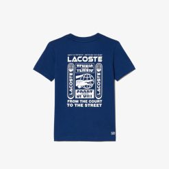 Vetements Garcon | LACOSTE T-Shirt Lacoste Tennis En Jersey De Coton