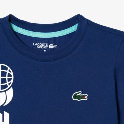 Vetements Garcon | LACOSTE T-Shirt Lacoste Tennis En Jersey De Coton