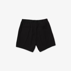 Maillots De Bain | LACOSTE Short De Bain Leger Court Uni Avec Boxer Integre