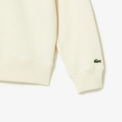 Sweatshirts | LACOSTE Sweatshirt Col Zippe Homme Lacoste Loose Fit En Coton Biologique