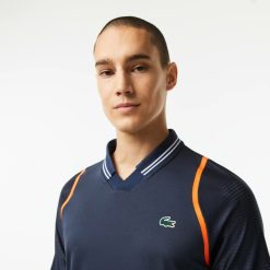 Vetements De Sport | LACOSTE Polo Homme Lacoste Tennis X Daniil Medvedev