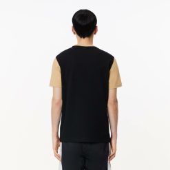 T-Shirts | LACOSTE T-Shirt Color-Block Regular Fit En Jersey