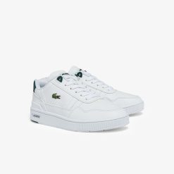 Chaussures | LACOSTE Sneakers T-Clip Enfant En Matiere Synthetique