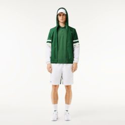 Vetements De Sport | LACOSTE Veste De Survetement Tennis Sportsuit Bande Siglee