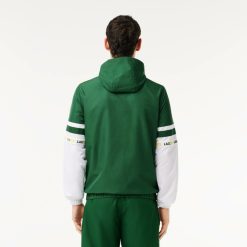 Vetements De Sport | LACOSTE Veste De Survetement Tennis Sportsuit Bande Siglee