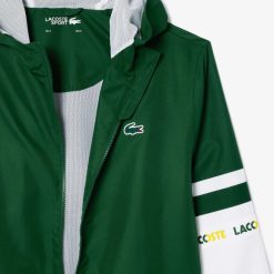 Vetements De Sport | LACOSTE Veste De Survetement Tennis Sportsuit Bande Siglee