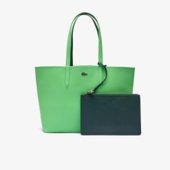 Sacs A Main & Cabas | LACOSTE Sac Cabas Anna Reversible Bicolore