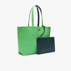 Sacs A Main & Cabas | LACOSTE Sac Cabas Anna Reversible Bicolore