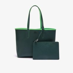 Sacs A Main & Cabas | LACOSTE Sac Cabas Anna Reversible Bicolore