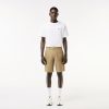 Pantalons & Shorts | LACOSTE Bermuda Chino En Gabardine De Coton