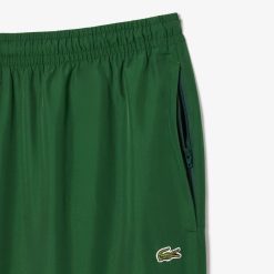 Pantalons & Shorts | LACOSTE Pantalon De Survetement Sportsuit En Tissu Deperlant