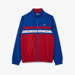 Vetements De Sport | LACOSTE Survetement Tennis Sportsuit Avec Bande Siglee