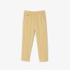 Vetements Garcon | LACOSTE Pantalon Cargo En Gabardine Legere De Coton