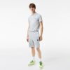 Pantalons & Shorts | LACOSTE Short Homme Lacoste Avec Broderie